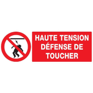 Panneaux adhésifs 330x200 mm obligations interdictions - ADPNG-TL10/ITHT_0