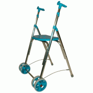 Rollator ultra-léger pliant en alu - RLMRCHPKMTQ-ID01