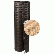 Brise-vue en résine tressée avec oeillets métalliques coloris marron et beige 1 x 3 m Rattan Art - 5908311937198 Brise-vue en résine tressée avec oeillets métalliques coloris marron et beige 1 x 3 m Rattan Art - 5908311937198