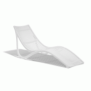 Chaise Longue IBIZA - blanc
