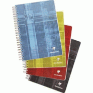 Clairefontaine Lot de 3 Cahier Metric A4, 360p./180 feuilles 90 g/m² reliure intégrale, quadrillé 5x5 - 3329680818208