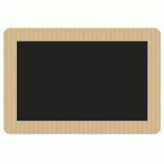 Etiquettes Nature kraft 12x8cm - par 10