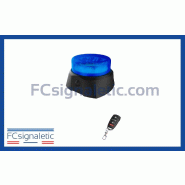 Gyrophare à LED bleu autonome embase magnétique avec télécommande C12 MAG PRO 911 SIGNAL Gyrophare à LED bleu autonome embase magnétique avec télécommande C12 MAG PRO 911 SIGNAL