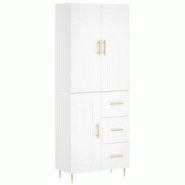 Helloshop26 - Buffet bahut commode armoire meuble de rangement organisateur cuisine salle de séjour salon haut 69,5 x 34 x 180 cm 02_0032717 - 300021 Helloshop26 - Buffet bahut commode armoire meuble de rangement organisateur cuisine salle de séjour salon haut 69,5 x 34 x 180 cm 02_0032717 - 300021