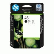 HP 45 cartouche d'encre noir authentique grande contenance_0