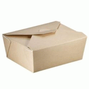 Naturesse Boites cellulose avec revêtement PLA 16 x 9 x 6 cm -1.5 l (250 unités) - 15774-PV Naturesse Boites cellulose avec revêtement PLA 16 x 9 x 6 cm -1.5 l (250 unités) - 15774-PV