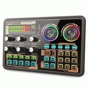 Table De Mixage Audio Multifonction Avec Effets Et Modes Pour Diffusion En Direct YONIS - 3615616946658 Table De Mixage Audio Multifonction Avec Effets Et Modes Pour Diffusion En Direct YONIS - 3615616946658