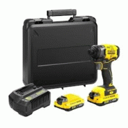 Visseuse A Impacts - Stanley Fatmax V20 - Sfmcf810d2k-qw - 170 Nm Brushless - Lithium 18v - 2 Batteries 2ah - 5035048723968 Visseuse A Impacts - Stanley Fatmax V20 - Sfmcf810d2k-qw - 170 Nm Brushless - Lithium 18v - 2 Batteries 2ah - 5035048723968