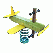 Avion Bois sur ressort