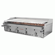 Barbecue Maiser B-120X+M en acier inoxydable avec grille PETO en acier inoxydable - B-120X/M