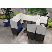 Box acoustique avec banquette Amity Box acoustique avec banquette Amity