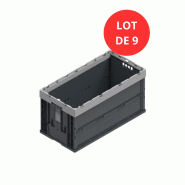 Caisse Minalta 800*400*H420 / Lot de 9