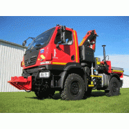 Camion 4x4 UNIMOG pour pompiers tout-terrain et extrême performance - Solution de référence pour situations extrêmes - Usage tout-terrain et puissance exceptionnelle