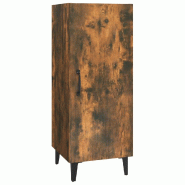 Helloshop26 - Buffet bahut commode armoire meuble de rangement organisateur cuisine salle de séjour salon 34,5 x 34 x 90 cm bois 02_0030882 - 3000209