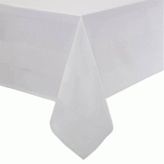 Nappe blanche bande de satin Mitre Luxury 1370 x 2280mm | Mitre luxury - GW421