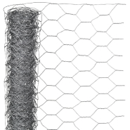 Nature grillage métallique hexagonal 1 x 10 m 25 mm acier galvanisé 409373 Nature grillage métallique hexagonal 1 x 10 m 25 mm acier galvanisé 409373