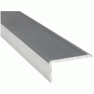 Nez de marche antidérapant strié en aluminium - épaisseur 3,2 mm Nez de marche antidérapant strié en aluminium - épaisseur 3,2 mm