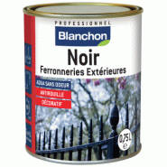 Peinture noire ferronneries - Haute protection - Réf. AG01973 - BLANCHON Peinture noire ferronneries - Haute protection - Réf. AG01973 - BLANCHON