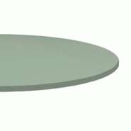 Restootab Plateau Ø90 couleur vert celadon - vert Bois manufacturé PL-R90M-VER.CEL Restootab Plateau Ø90 couleur vert celadon - vert Bois manufacturé PL-R90M-VER.CEL