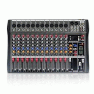 Table De Mixage Audio 12 Canaux Avec Alim 48V Bluetooth Et USB YONIS - 3615617077344 Table De Mixage Audio 12 Canaux Avec Alim 48V Bluetooth Et USB YONIS - 3615617077344
