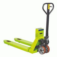 Transpalette manuel peseur avec capteurs 2,5 T modèle PX 25 - Fourches 1 185 x 555 mm - PRAMAC - G6B330UV100 Transpalette manuel peseur avec capteurs 2,5 T modèle PX 25 - Fourches 1 185 x 555 mm - PRAMAC - G6B330UV100