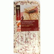 U SAVEURS FLAMMEKUECHE TARTE FLAMBÉE D'ALSACE 375 G U SAVEURS FLAMMEKUECHE TARTE FLAMBÉE D'ALSACE 375 G