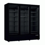 Vitrine murale réfrigérée 3 portes Noir1664 L - - ARLSCS3P - Cuistance - noir inox ARLSCS3P