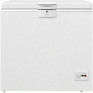 BEKO Congélateur Coffre 110.5cm 298l HSM29540 - blanc acier 457509820028 BEKO Congélateur Coffre 110.5cm 298l HSM29540 - blanc acier 457509820028