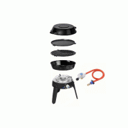 Cadac Barbecue Gaz Grill Pieds Repliables Spécial Camping + Détendeur Usage Non Intensif Cadac - noir 3665476821947