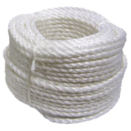 Cordage polypropylène blanc 20mm couronne de 100m - corderies tournonaises - 31/1748 - 483024 Cordage polypropylène blanc 20mm couronne de 100m - corderies tournonaises - 31/1748 - 483024