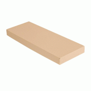 Couvercle pour barquette sandwich The Pack 11x30x2 cm naturel - par 200