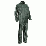 COVERGUARD Ensemble de pluie de travail PLUVIO Vert XL - 50/52 - XL vert multi-matériau 5450564031159