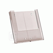 Exposiciónate Taymar® Porte-brochures Mur 1x A4 Portrait W230X - transparent plastique 8595578346992