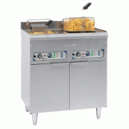 Friteuse PRO électrique 2 x 16 Litres sur meuble, 24 000 W, 400 V - TRI