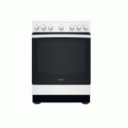 INDESIT cuisinière vitrocéramique a 69l 4 feux blanc IS67V5PCWE - blanc 8050147656723