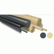 Jonc plein PVC ivoire - Référence 41JP02005 - Diamètres de 5mm à 250mm