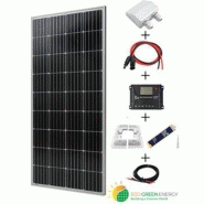 Kit solaire 180w 12v van / camping-car / bateau