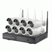 Kit Vidéosurveillance 8CH HD 960P WiFi IP Bullet Caméra + NVR Haute Performance YONIS - 3615616791074 Kit Vidéosurveillance 8CH HD 960P WiFi IP Bullet Caméra + NVR Haute Performance YONIS - 3615616791074