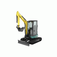 Mini-pelle AMX 35 - AMMANN - Diesel Kubota 25 cv Stage V - Compacte avec Grande Profondeur d'Excavation
