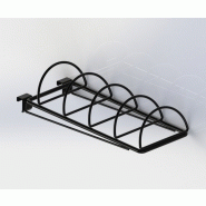 Support assiette fil pour gondole pour le rayonnage de magasin
