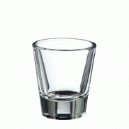 Verrine Bullet en verre 35ml Ø4.7x5.3cm transparent - par 24
