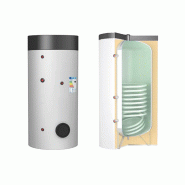 Ballon préparateur ECS 300 L pour PAC et solaire - avec échangeur - Thermador - PECS03PDC1STHE_0