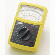 CHAUVIN ARNOUX - CA 5001 - Multimètre analogique 600V CAT III - Livré en mallette - Pour électricien