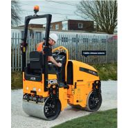 Ct160 rouleau tandem vibrant - jcb - poids opérationnel 1710/1790 kg