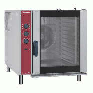 Diamond - Four électrique à convection, 10x GN 2/1, humidificateur automatique - réf. CFE102/N - gris AKS-CFE102/N