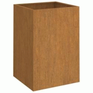 Helloshop26 - Jardinière bac lit surélevé plantes fleurs terrasse jardin 52 x 48 x 75 cm acier corten marron 02_0037686 - 3000213927788 Helloshop26 - Jardinière bac lit surélevé plantes fleurs terrasse jardin 52 x 48 x 75 cm acier corten marron 02_0037686 - 3000213927788