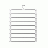 Joybos - Cintre organisateur pour vêtements et accessoires avec 9 barres - JOB327