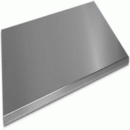 LISA - Plan Pro - plan de travail en acier inoxydable 100x55 cm - 8050038470698