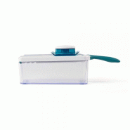 Mandoline Livoo MEN259BL, 4 lames avec coupe ajustable, multifonction, Molette pour le réglage de hauteur de la coupe - 3666630003063