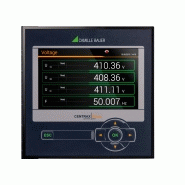 Mesure et controle de réseau triphasé centrax cu3000